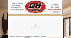 Desktop Screenshot of dhisolation.com